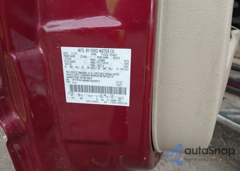 2006 Ford F-150 Fx4/Lariat/Xlt from USA, damaged, VIN 1FTPW14596FA43573